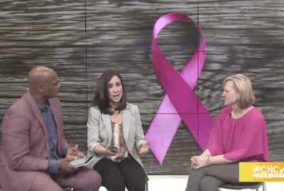 Teresa discussed Breast Cancer Awareness